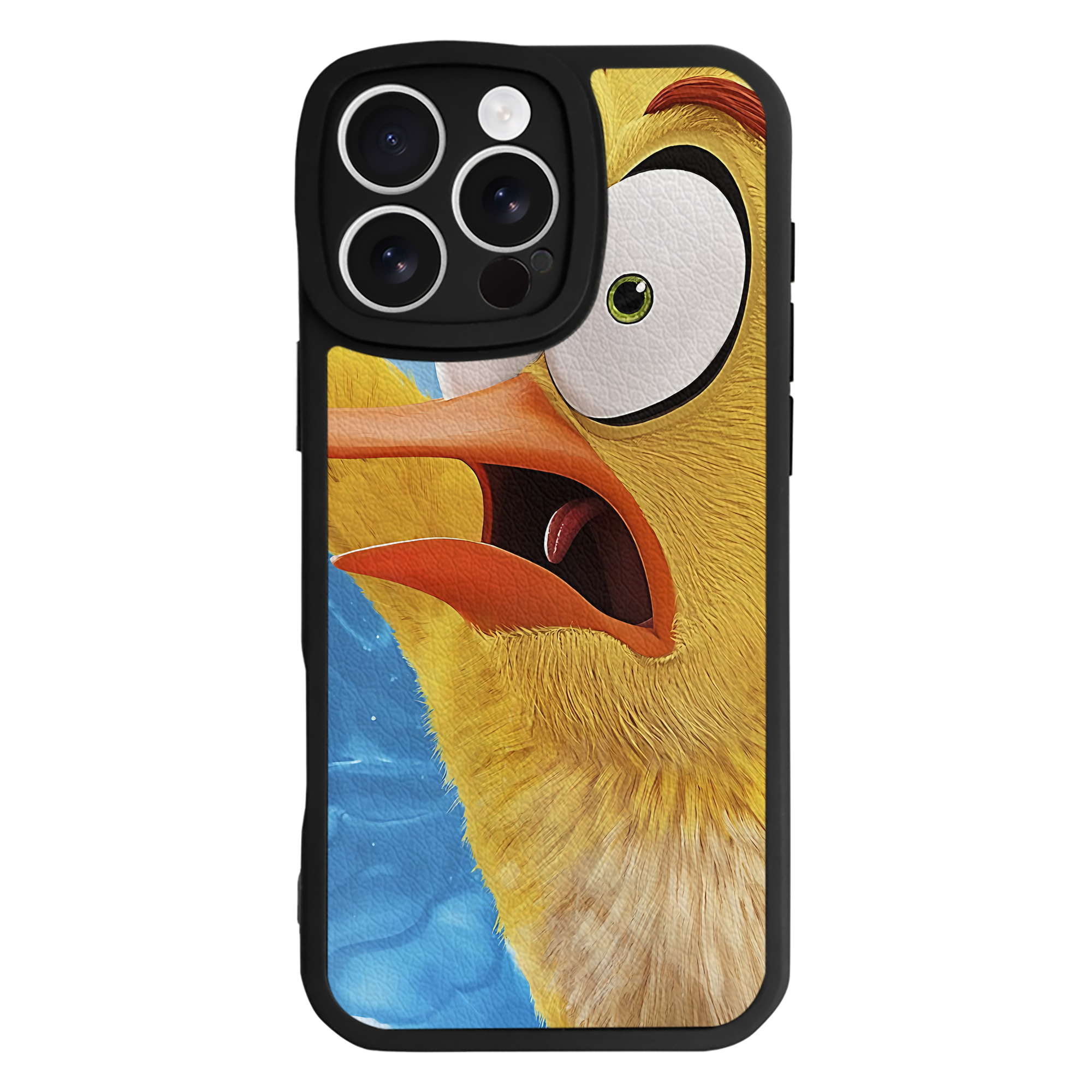 （画像用） Angry Birds アングリーバード 【iPhone 16シリーズ対応】シリコンスマホケース（レザー調） 材質：シリコン